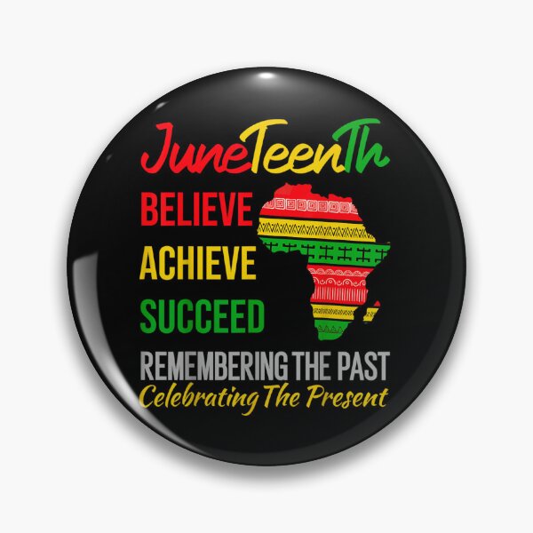 Item preview, Juneteenth Believe Achieve Succeed Pan African Map Celebrating Freedom Black History designed and sold by Capisedo.