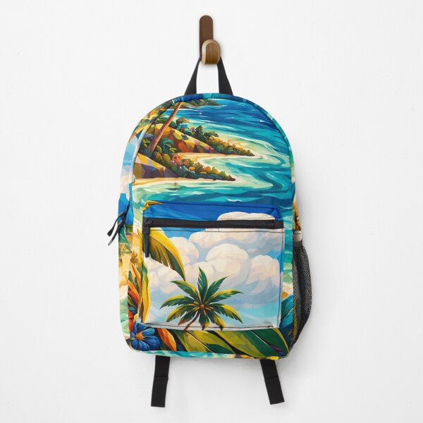 Item preview, Vibrant Tropical Island Paradise designed and sold by cuprum.