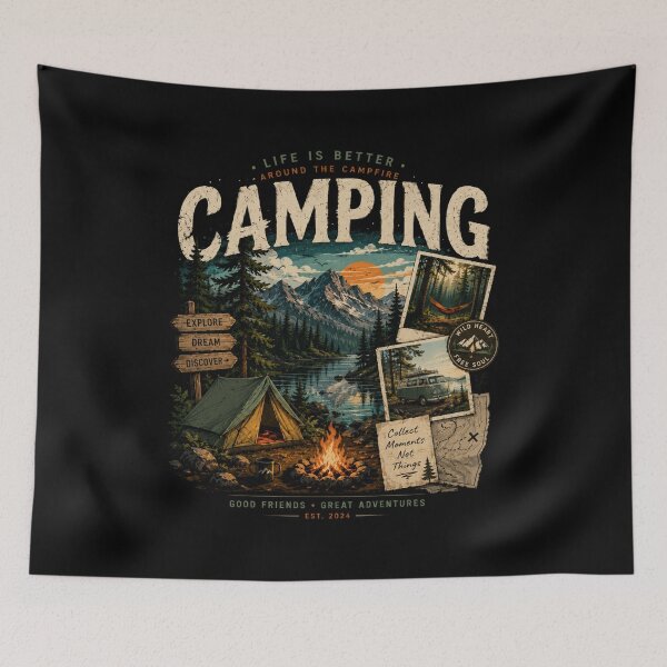 Artikelvorschau, Camping entworfen und verkauft von GraficDesigners.