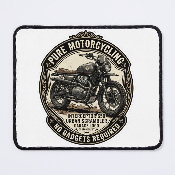 Item preview, Royal Enfield Interceptor Pure Motorcycling No Gadgets designed and sold by EKHOAISTORE.