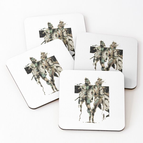 Item preview, Solid Snake Liquid MGS MGS1 Brothers Tactical Gaming Art designed and sold by b3ida-zl.