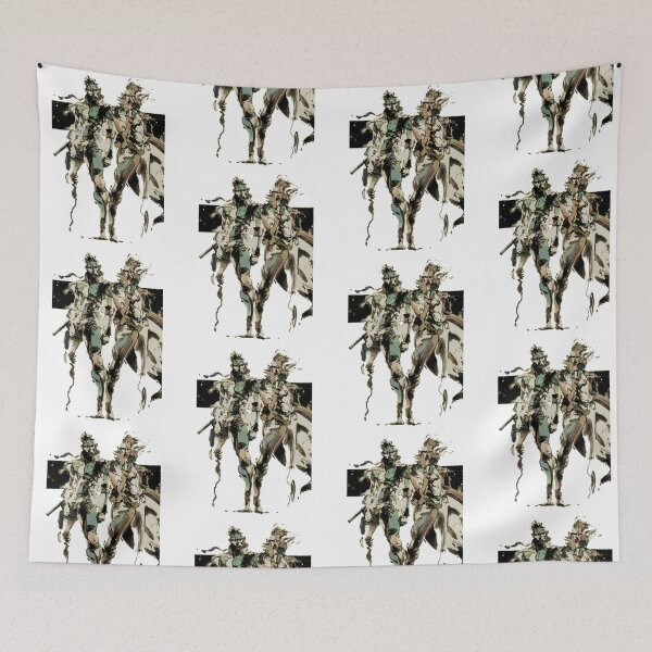 Item preview, Solid Snake Liquid MGS MGS1 Brothers Tactical Gaming Art designed and sold by b3ida-zl.