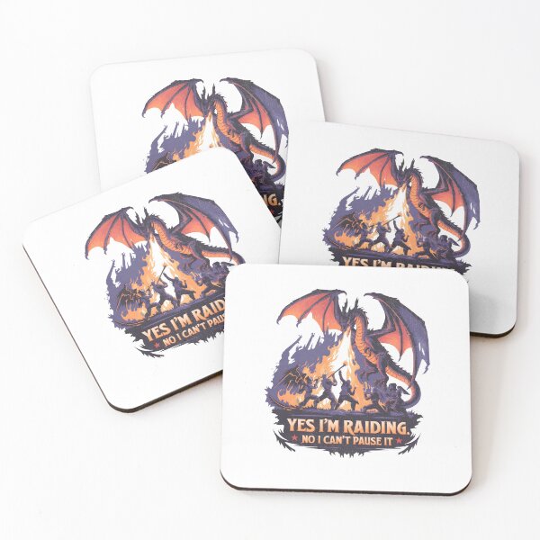 Item preview, Yes I'm Raiding No I Can't Pause It Dragon RPG Gamer designed and sold by b3ida-zl.
