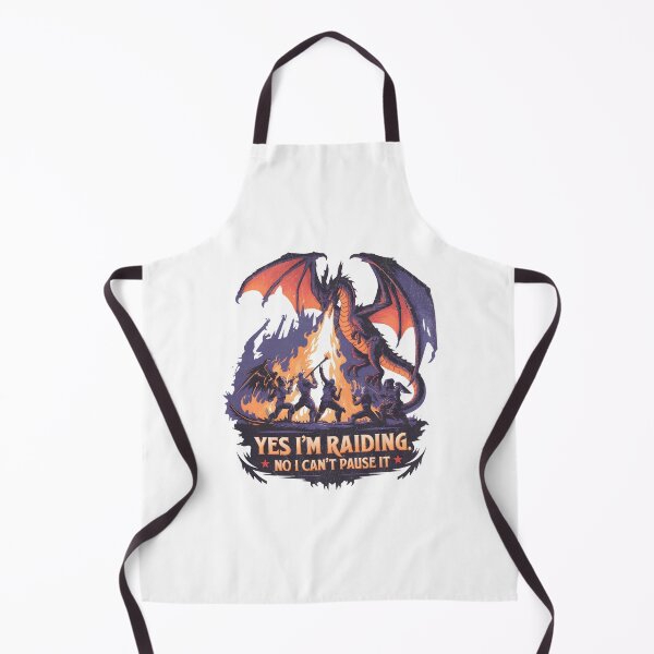 Item preview, Yes I'm Raiding No I Can't Pause It Dragon RPG Gamer designed and sold by b3ida-zl.