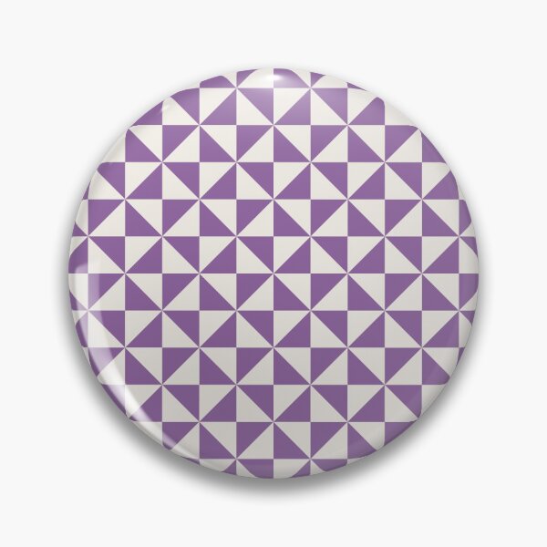 Item preview, Purple And Cream Pinwheel Pattern designed and sold by pattern-archive.