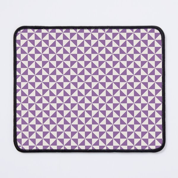 Item preview, Purple And Cream Pinwheel Pattern designed and sold by pattern-archive.