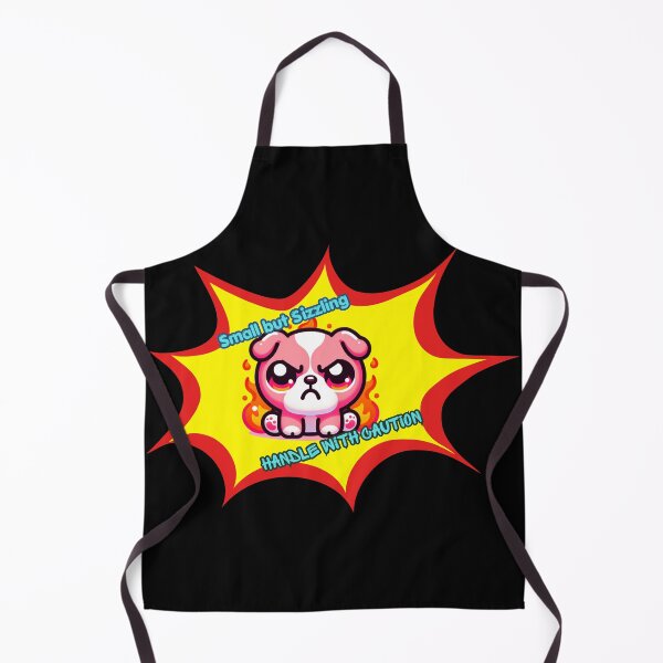 Item preview, Fiery Mad Pink Bulldog Mood, "Handle With Caution"  designed and sold by Feliciano3.