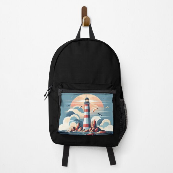 Item preview, Modern Lighthouse – Nautical Minimalist Design designed and sold by Dogandesighn.