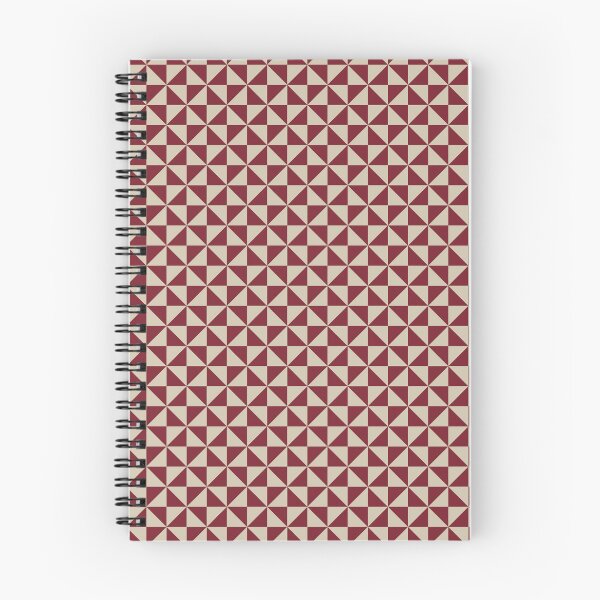 Item preview, Red And Beige Pinwheel Pattern designed and sold by pattern-archive.