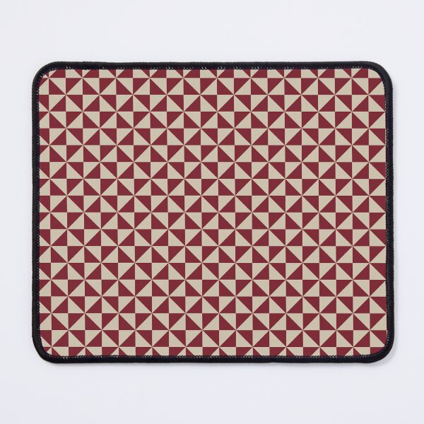 Item preview, Red And Beige Pinwheel Pattern designed and sold by pattern-archive.