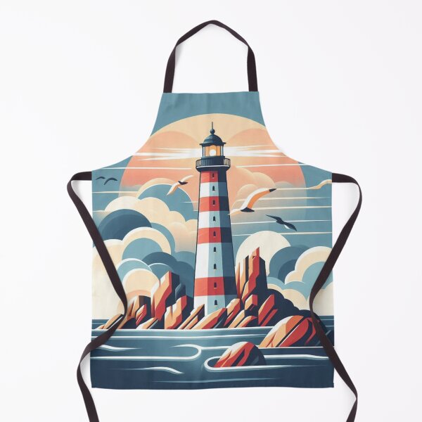 Item preview, Modern Lighthouse – Nautical Minimalist Design designed and sold by Dogandesighn.
