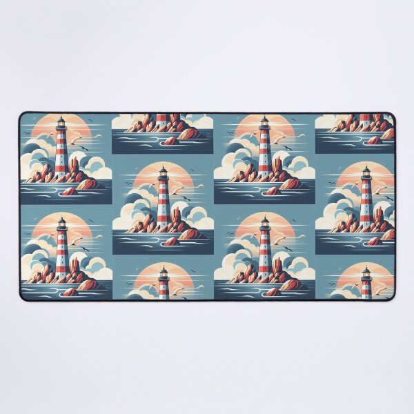 Item preview, Modern Lighthouse – Nautical Minimalist Design  designed and sold by Dogandesighn.