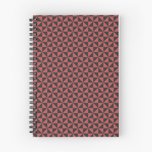 Item preview, Red And Charcoal Pinwheel Pattern designed and sold by pattern-archive.