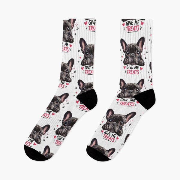 Item preview, Give Me Treats Cute French Bulldog Dog Lover Puppy designed and sold by yoddel.