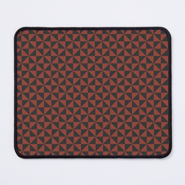 Item preview, Rust And Charcoal Pinwheel Pattern designed and sold by pattern-archive.