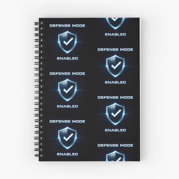 Item preview, Defense Mode Enabled – Protection State Minimal Tech Design designed and sold by Mad Factory Designs.
