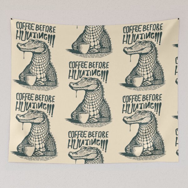 Item preview, Coffee Before Hunting !!  Classic T Shirt designed and sold by Lulu Shop.