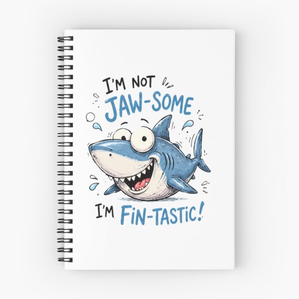 Item preview, Funny Shark Jaw-Some Fin-Tastic Cartoon Design designed and sold by Amyay.