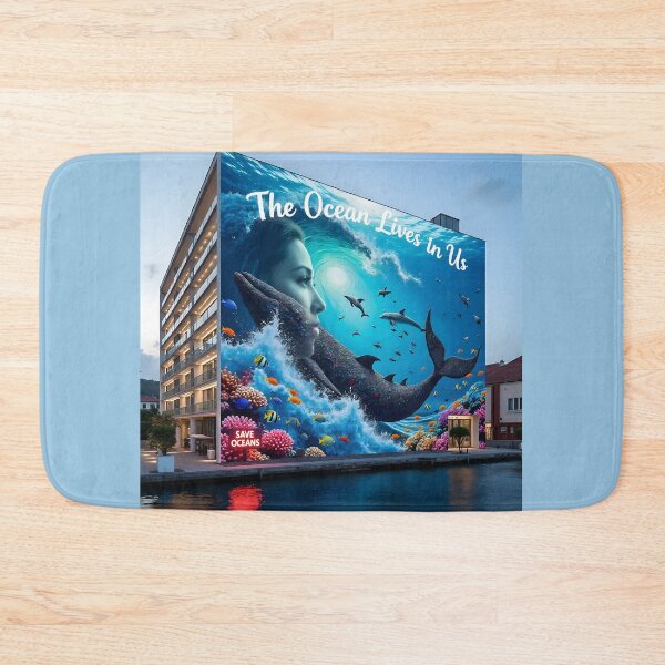 Item preview, The Ocean Lives in Us: World Oceans Day Surreal Art designed and sold by Creative-RE.