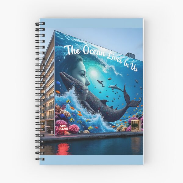 Item preview, The Ocean Lives in Us: World Oceans Day Surreal Art designed and sold by Creative-RE.