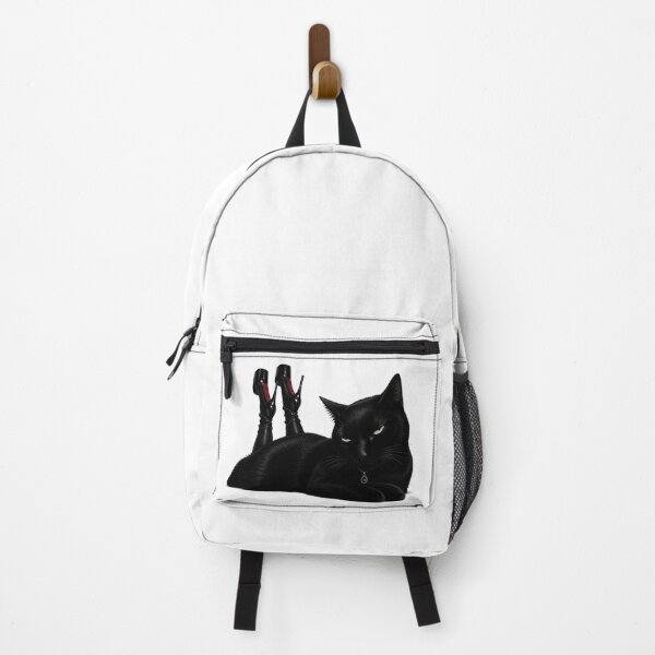 Item preview, Sassy Black cat in heels  designed and sold by Meenova Art.