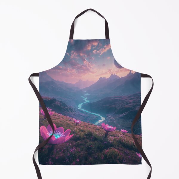 Item preview, Celestial Bloom Highlands Fantasy Landscape designed and sold by Luminous Wilds.