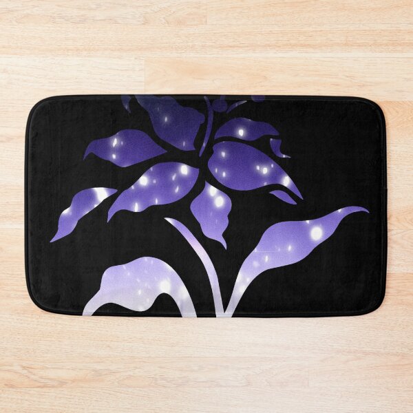 Item preview, Ethereal Galaxy Lily - Cosmic Purple Floral Silhouette  designed and sold by Tokraz-art.