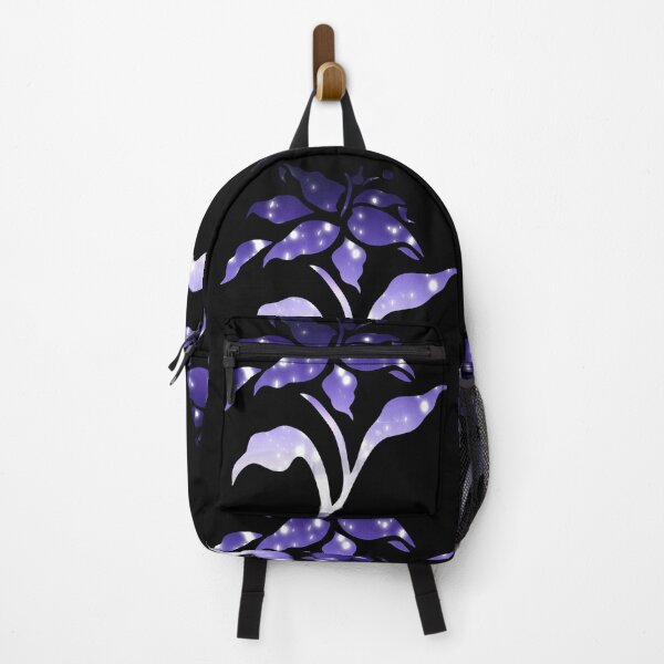 Item preview, Ethereal Galaxy Lily - Cosmic Purple Floral Silhouette  designed and sold by Tokraz-art.