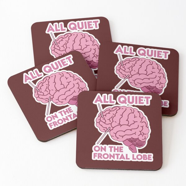 Item preview, All Quiet On The Frontal Lobe Meme designed and sold by StudioIzmir.