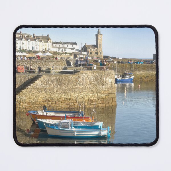 Item preview, Porthleven Harbour Cornwall, fishing  boat designed and sold by kathleenjean.