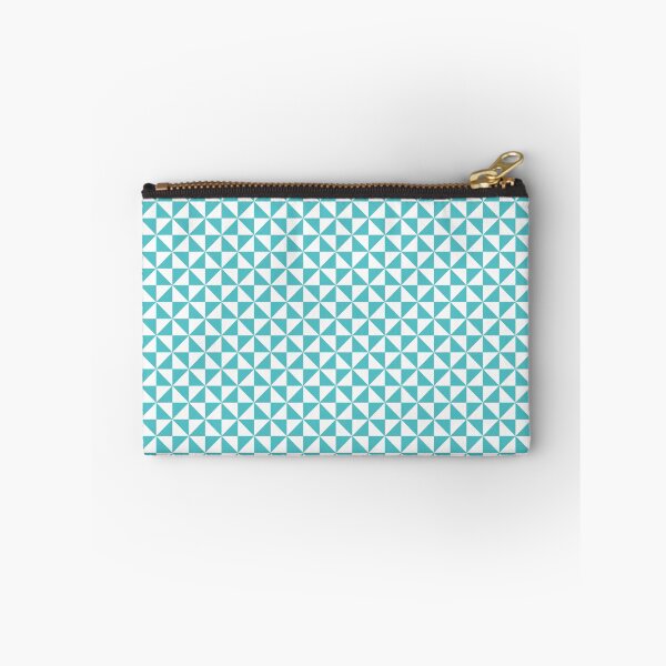 Item preview, White And Aqua Pinwheel Pattern designed and sold by pattern-archive.