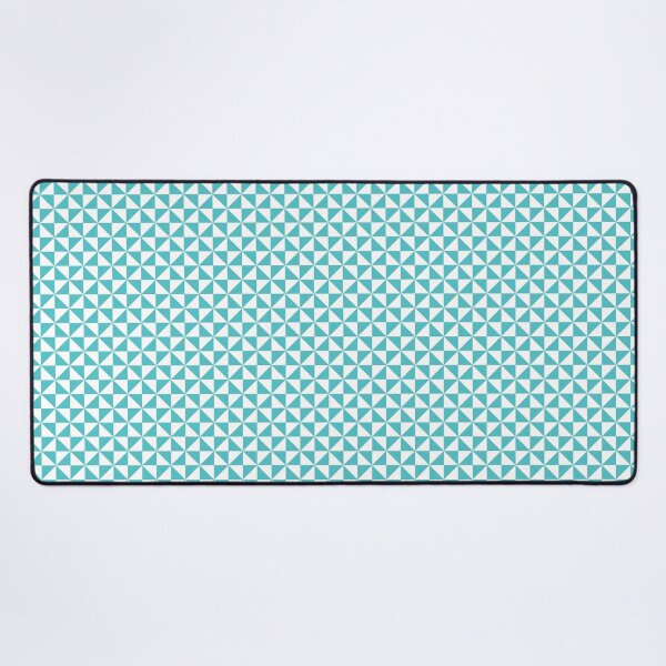 Item preview, White And Aqua Pinwheel Pattern designed and sold by pattern-archive.