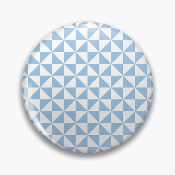 Item preview, White And Baby Blue Pinwheel Pattern designed and sold by pattern-archive.