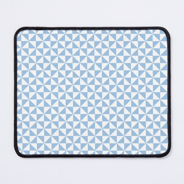 Item preview, White And Baby Blue Pinwheel Pattern designed and sold by pattern-archive.