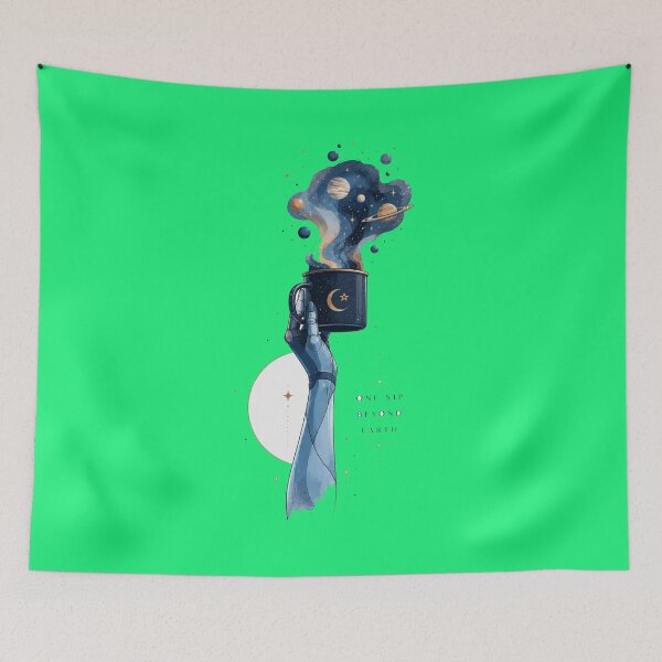 Item preview, ONE SIP BEYOND EARTH designed and sold by MedRoh.