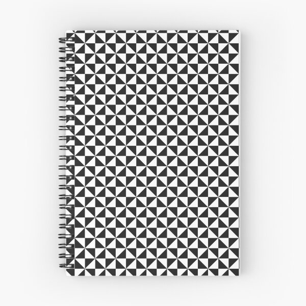 Item preview, White And Black Pinwheel Pattern designed and sold by pattern-archive.