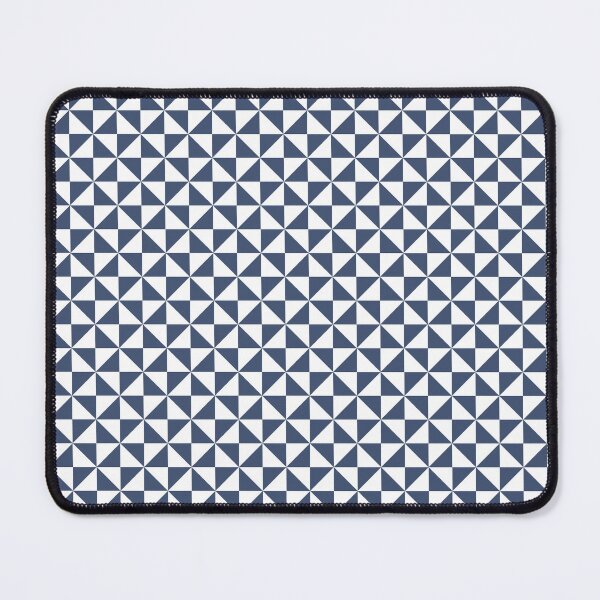 Item preview, White And Blue Pinwheel Pattern designed and sold by pattern-archive.