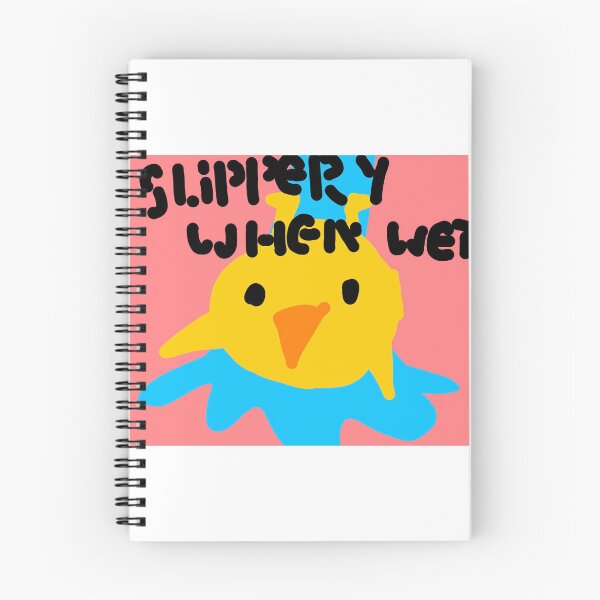 Item preview, Slippery when wet chick designed and sold by sirspacecow3rd.