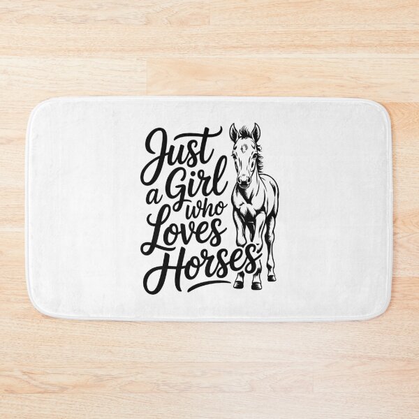 Item preview, Just a Girl Who Loves Horses designed and sold by jkrphoto.