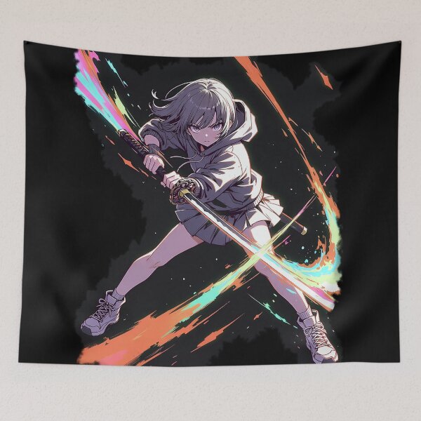 Item preview, Ichika, the Solitary Blade Rogue designed and sold by MomoAnimeArt.