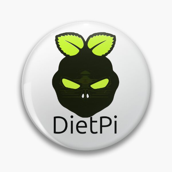 Item preview, dietPi logo  | raspberry pi  logo  designed and sold by 3ac-Arts.