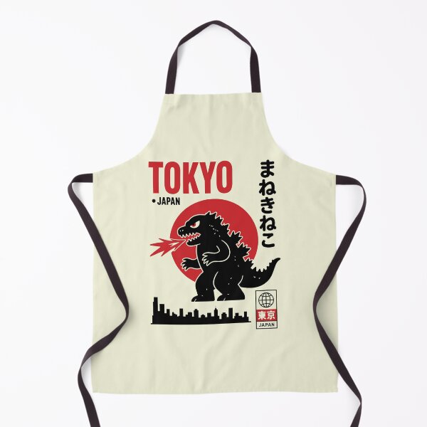 Item preview, Tokyo Streetwear Kaiju Showa Godzilla Monster with Japanese Text designed and sold by w1ckerman.