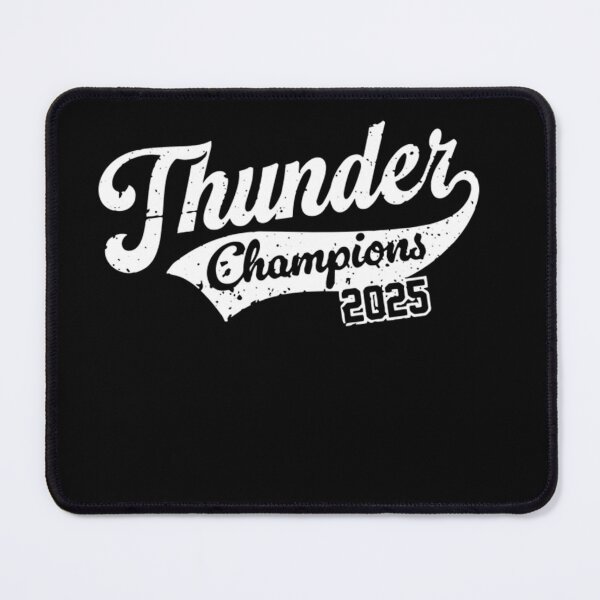 Item preview, Thunder Champions Script Poster Design Today Graphic Art designed and sold by CallumSnow.