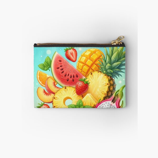 Item preview, Bright Summer Tropical Fruit Slices Pattern Art designed and sold by The Artfiller.