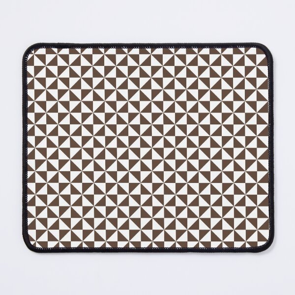 Item preview, White And Brown Pinwheel Pattern designed and sold by pattern-archive.