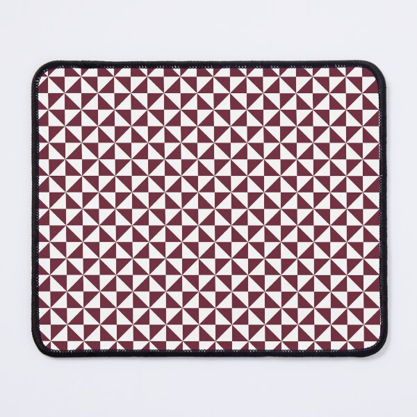 Item preview, White And Burgundy Pinwheel Pattern designed and sold by pattern-archive.