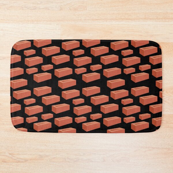 Item preview, Bricklayer Construction Worker Red Brick Pattern designed and sold by CreativeTwins.