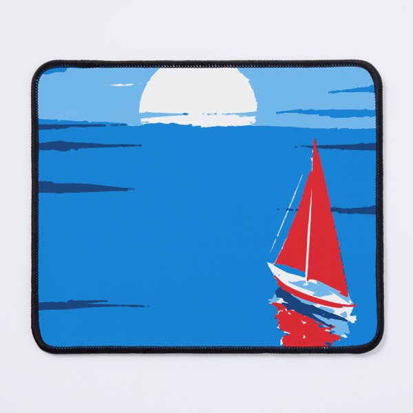 Item preview, Red Sail at Blue Horizon designed and sold by Studio pod Burom.