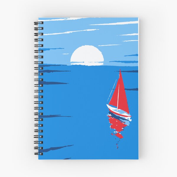 Item preview, Red Sail at Blue Horizon designed and sold by Studio pod Burom.