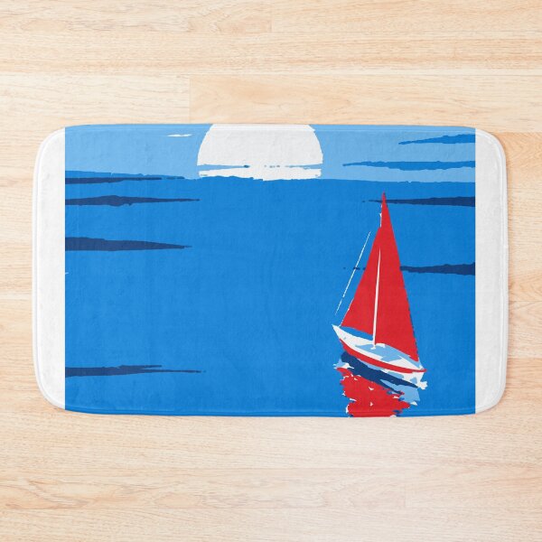 Item preview, Red Sail at Blue Horizon designed and sold by Studio pod Burom.